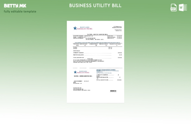 Соединетите Американски Држави Мериленд Американска сметка за водоснабдување за 